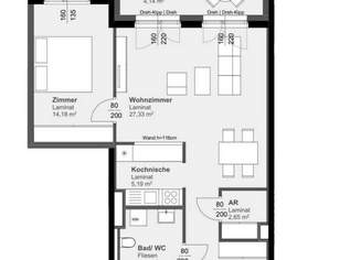 Bis zu 3 Monate MIETFREI! Moderne 2-Zimmerwohnung mit Balkon, 726.97 €, Immobilien-Wohnungen in 8020 