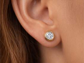 Brillantohrstecker 585er Gelbgold je 0,11 ct., 650 €, Kleidung & Schmuck-Accessoires, Uhren, Schmuck in Deutschland