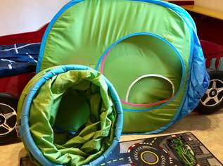 Kinderzelt mit Spieltunnel, 12 €, Kindersachen-Kinderzimmer in 4952 Weng im Innkreis