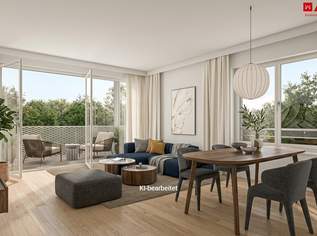 Urbane NEUbauwohnung -Energieeffizientes Heiz-u.Kühlsystem - Wohnbauförderung!, 414500 €, Immobilien-Wohnungen in 4623 Gunskirchen