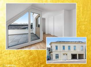 Wohnen in Verbundenheit - Charakterwohnung mit uneinsehbarer Dachterrasse - provisonsfrei, inkl. 2 TG Plätze, 546835 €, Immobilien-Wohnungen in 2540 Bad Vöslau