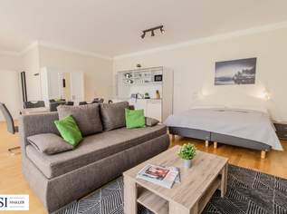 Vollmöbliertes 2-Zimmer-Apartment - als Ferienwohnung, Bürofläche oder zur Kurzzeitvermietung geeignet - in Top-Lage des 7. Bezirks - mit hofseitiger Terrasse, 299000 €, Immobilien-Wohnungen in 1070 Neubau