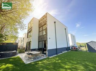 Einfamilienhaus im Grün-Idyll - Modernes Wohnen in der Neubau-Siedlung in Weinsteig, Großrußbach, 349000 €, Immobilien-Häuser in 2114 Weinsteig