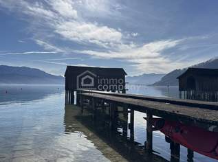 Wohnhaus mit Attersee-Seeblick und Seezugang in Litzlberg/Seewalchen, 2 Wohneinheiten., 1490000 €, Immobilien-Häuser in 4863 Seewalchen am Attersee