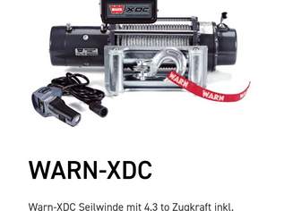 Warn XDX Seilwinde mit Universalträger , 2000 €, Auto & Fahrrad-Teile & Zubehör in 2391 Gemeinde Kaltenleutgeben