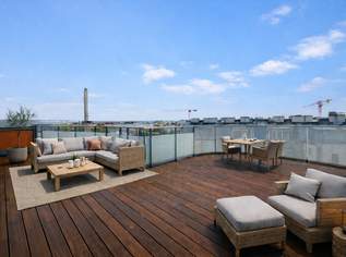 Penthouse-Maisonette mit 35 m² Terrasse auf Wohnebene & Fernblick – Wohnen über den Dächern der Stadt, 975000 €, Immobilien-Wohnungen in 1050 Margareten