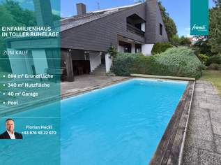 Einfamilienhaus in TOP Grünruhelage!, 998000 €, Immobilien-Häuser in 2371 Katastralgemeinde Hinterbrühl