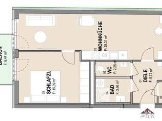 Geförderte Neubauwohnung mit Balkon im 4. Stock, 831.75 €, Immobilien-Wohnungen in 8020 Geförderte Neubauwohnung mit Balkon im 4. Stock, 831.75 €, Immobilien-Wohnungen in 8020