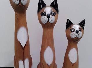 Deko_Katzen, 18 €, Haus, Bau, Garten-Geschirr & Deko in 2111 Gemeinde Harmannsdorf