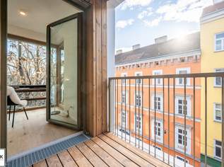 Neubauwohnung mit Süd-Loggia in belebter & beliebter Lage mieten (nähe U3/U6/Mariahilfer Straße) - ab 1.2.27!, 1899 €, Immobilien-Wohnungen in 1070 Neubau