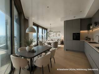TOP-Ausblick 39. Stock (Erstbezug): Doorman, Spa, Lounges im Gebäude, 1099900 €, Immobilien-Wohnungen in 1220 Donaustadt TOP-Ausblick 39. Stock (Erstbezug): Doorman, Spa, Lounges im Gebäude, 1099900 €, Immobilien-Wohnungen in 1220 Donaustadt