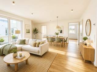 ERSTBEZUG | 3-Zimmer-Traumwohnung mit Balkon in Grünruhelage | Nähe U2, Lobau & Mühlwasser | 1220 Wien, 357700 €, Immobilien-Wohnungen in 1220 Donaustadt