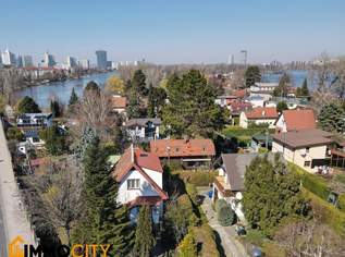 Wohnen am Wasser – Haus mit großem Garten, 2 Badeplätzen & Bootsanlegemöglichkeit an der Alten Donau | Dampfschiffhaufen 44, 1220 Wien, 449000 €, Immobilien-Häuser in 1220 Donaustadt