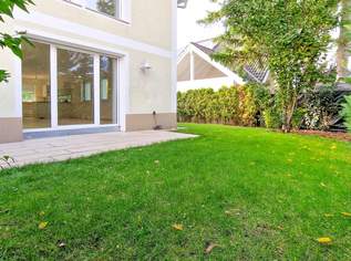 Niedrigenergie-Doppelhaushälfte in Mauer. 5 Zimmer, Terrasse, Garten und Autostellplatz, 2744.5 €, Immobilien-Häuser in 1230 Liesing