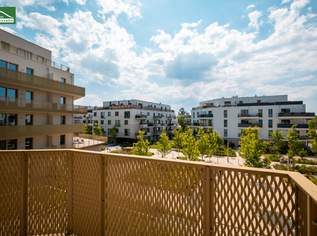 Die Helle für Sonnenanbeter - Traumhafte Balkonwohnung mit Top-Aussattung (Erdwärme, PV, Sonnenschutz,..) - Provisionsfrei, 271000 €, Immobilien-Wohnungen in 1210 Floridsdorf