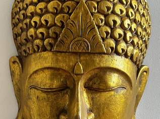 Buddha Maske golden