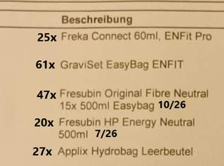 Sondennahrung und Zubehör 