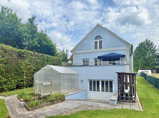 Ruhelage, umgeben vom Grünen | Gartenfläche ca. 1.564m² | Luftwärmepumpe, Solaranlage I beheizbarer Pool I eigene Obstbäume, 649000 €, Immobilien-Häuser in 2122 Ulrichskirchen