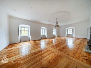 Residieren im Schloss! 3-Zimmer Wohnung in Ebergassing, 2036.18 €, Immobilien-Wohnungen in 2435 Gemeinde Ebergassing