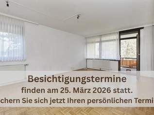 Charmante 2-Zimmer-Wohnung mit Balkon und guter Infrastruktur! - Besichtigungstermine am 25.03.2026!, 199000 €, Immobilien-Wohnungen in Oberösterreich
