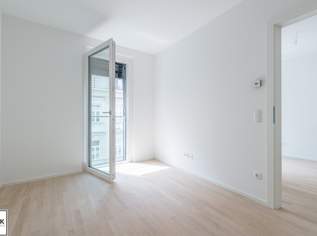 Kaiserstraße: ab 1.2.27 verfügbar - helle praktisch aufgeteilte 2 Zimmer Neubauwohnung mit Loggia, 1299 €, Immobilien-Wohnungen in 1070 Neubau
