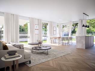 EXKLUSIVE GARTENWOHNUNG IN HIETZING MIT SALZWASSER-POOL UND SAUNA, 2150000 €, Immobilien-Wohnungen in 1130 Hietzing