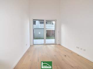 3.Zimmer-Erstbezug in Hofruhelage mit einer atemberaubenden Raumhöhe und Garten - sofort beziehbar in Nähe der U1 (Nettopreis), 406075 €, Immobilien-Gewerbeobjekte in 1220 Donaustadt