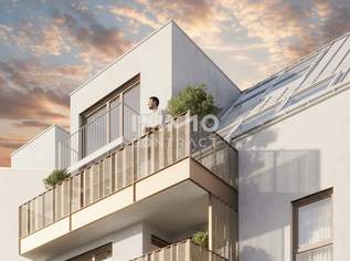 Sonnige 2-Zimmer-Dachgeschosswohnung mit Außenbereich im ERSTBEZUG, 319200 €, Immobilien-Wohnungen in 1220 Donaustadt