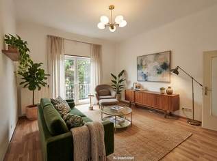 Vorgarten: Gemütliche Balkonwohnung + Nähe Donauinsel + Sonniges Wohnzimmer + Teilbar auf 3 Zimmer, 318000 €, Immobilien-Wohnungen in 1200 Brigittenau