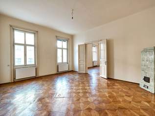 TOP-LAGE beim VOTIVPARK nächst 1. Bezirk! 5-Zimmer-Altbau in Hof- und Straßenlage, 1390000 €, Immobilien-Wohnungen in 1090 Alsergrund