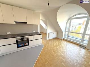 Traumhafte Dachgeschoss-Maisonette mit zwei Terrassen & Tiefgarage – ruhig wohnen zwischen Donaukanal und Augarten - jetzt zugreifen!, 1942.68 €, Immobilien-Wohnungen in 1200 Brigittenau