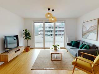 Moderne 3-Zimmer-Wohnung mit großzügigen Balkon - Wohnen in der Green City!, 1043.01 €, Immobilien-Wohnungen in 8054 