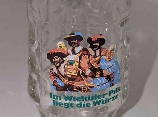  Bierglas Wicküler Pils, 19 €, Marktplatz-Antiquitäten, Sammlerobjekte & Kunst in 4675 Weibern