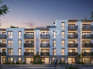 Sonnige 2-Zimmer-Balkonwohnung nahe Alte Donau – provisionsfreier Erstbezug kurz vor Fertigstellung, 338500 €, Immobilien-Wohnungen in 1210 Floridsdorf