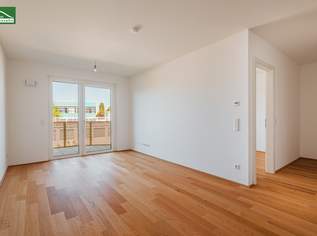 Begehrter Erstbezugs-Neubau mit Balkon und hervorragender Ausstattung - Provisionsfrei im "Hirschfeld - naturnah wohnen", 261000 €, Immobilien-Wohnungen in 1210 Floridsdorf