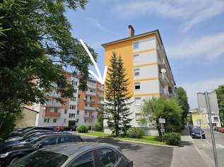 2 Zimmer, 2 Balkone, WG-tauglich, oberster Stock - PROVISIONSFREI, 600 €, Immobilien-Wohnungen in 8020 Lend