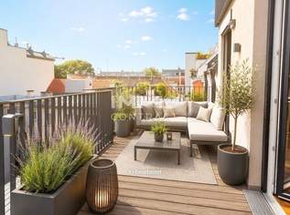 PREISREDUZIERT - 3-Zimmer-Dachgeschoßwohnung mit Westterrasse nahe AKH – attraktiv für Eigennutzer & Anleger, 591743 €, Immobilien-Wohnungen in 1180 Währing