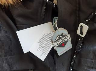 Stylishe Jacke Winterjacke Parka Regenjacke Windbreaker Icebound schwarz Größe M NEU + Etikett + Originalverpackung Stylishe Jacke Winterjacke Parka Regenjacke Windbreaker Icebound schwarz Größe M NEU + Etikett + Originalverpackung