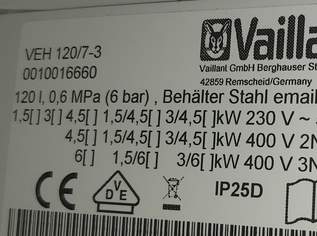 Warmwasser Boiler Vaillant Warmwasser Boiler Vaillant