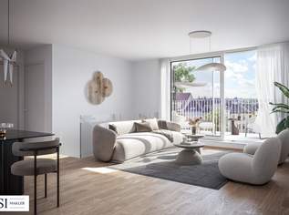 The Temptation: Moderne 2-Zimmer-Neubauwohnung mit Balkon, 342200 €, Immobilien-Wohnungen in 1180 Währing