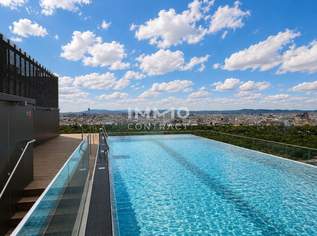 Provisionsfrei: 21. Etage - Skyline Living am PRATER mit ROOFTOP POOL, 1525000 €, Immobilien-Wohnungen in 1020 Leopoldstadt