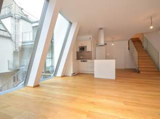 Klimatisierte 3-Zimmer-Maisonette mit Terrasse, 2099 €, Immobilien-Wohnungen in 1080 Josefstadt
