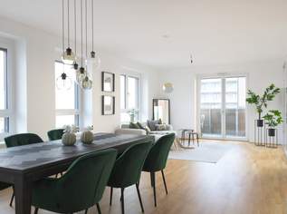 Skyline-Feeling im 34. Stock des Q-Tower mit Südost-Ausrichtung, 950000 €, Immobilien-Wohnungen in 1030 Landstraße