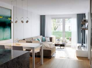 Moderne Gartenwohnung in begehrter Lage - Erstbezug mit 2 Zimmern, Terrasse und Garten, 279000 €, Immobilien-Wohnungen in 1210 Floridsdorf