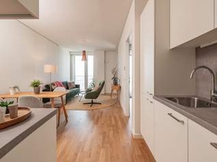 Exklusive 2-Zi.-Wohnung mit Loggia & Sauna bei der U1, 1030 €, Immobilien-Wohnungen in 1220 Donaustadt