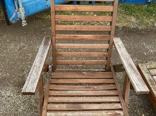 IKEA ÄPPLARÖ Gartenmöbel-Set — 2 Liegestühle + Tisch/Hocker, 50 €, Haus, Bau, Garten-Balkon & Garten in 1020 Leopoldstadt
