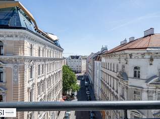 The Pearl: Premium-DG mit sonniger Terrasse beim Karmelitermarkt, 679000 €, Immobilien-Wohnungen in 1020 Leopoldstadt