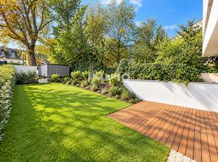 Sonnige Gartenoase im grünen Herzen des 19. Bezirks: ERSTBEZUG, 880000 €, Immobilien-Wohnungen in 1190 Döbling