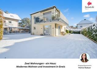 Zwei Wohnungen - ein Haus: Modernes Wohnen und Investment in Gneis, 0 €, Immobilien-Häuser in 5020 Salzburg