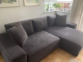 Super Schnäppchen - Boxspring-L-Couch mit Bettfunktion, 500 €, Haus, Bau, Garten-Möbel & Sanitär in 5084 Großgmain